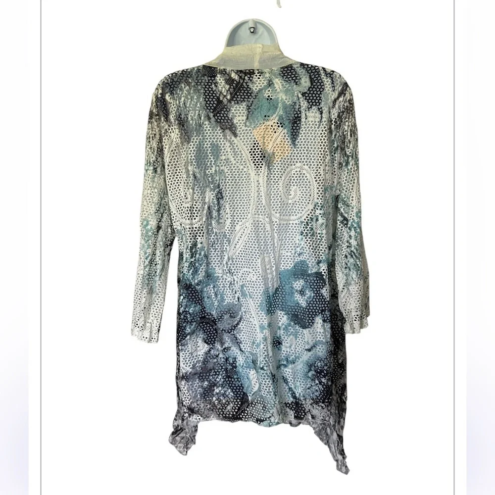 NWT Alberto Makali 2 in 1 attached cardigan and tank pockets Size L - Picture 3 of 7